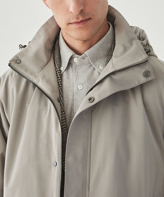 GOTAIRIKU ダウンライナー装着可【仕事で着用可】コットンポリエステル スプリングブルゾン(25年モデル) ベージュ系