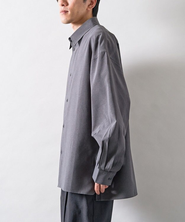 CRAFT STANDARD BOUTIQUE バルーンスリーブシャツ Gray