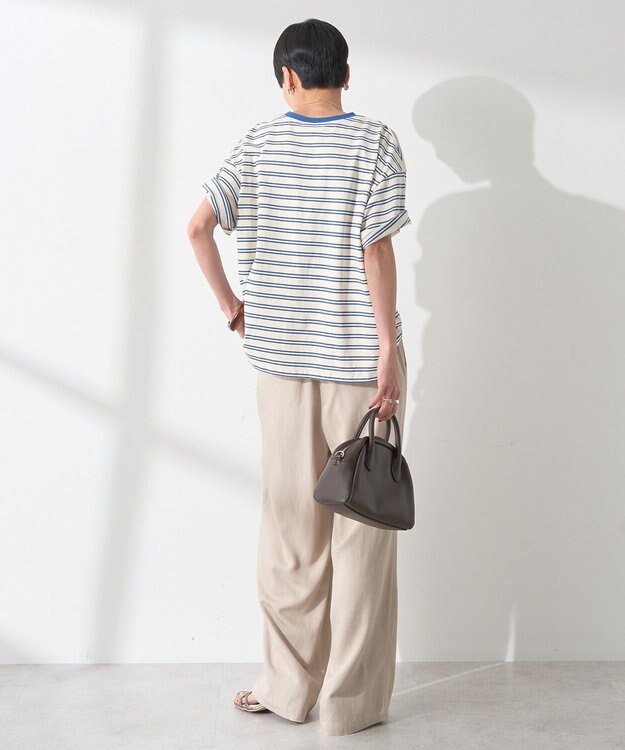 AMERICAN HOLIC レトロボーダープルオーバー Ivory