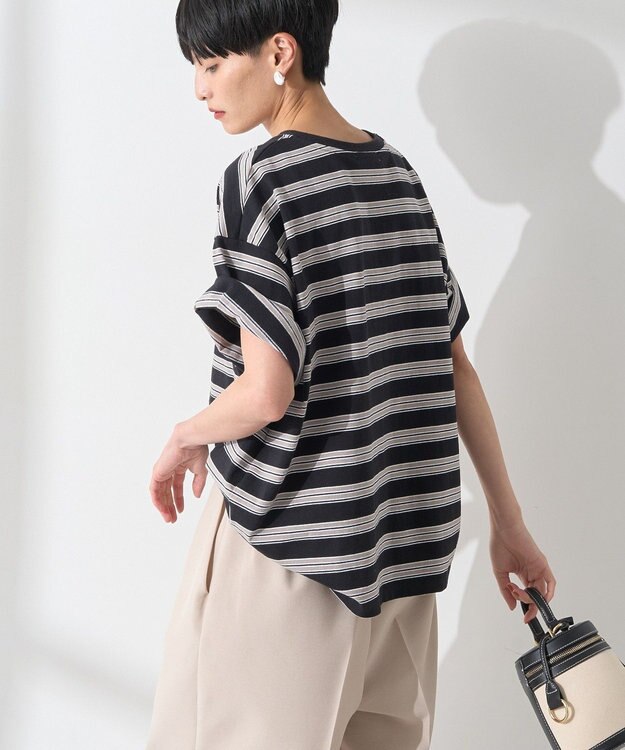 AMERICAN HOLIC レトロボーダープルオーバー Black