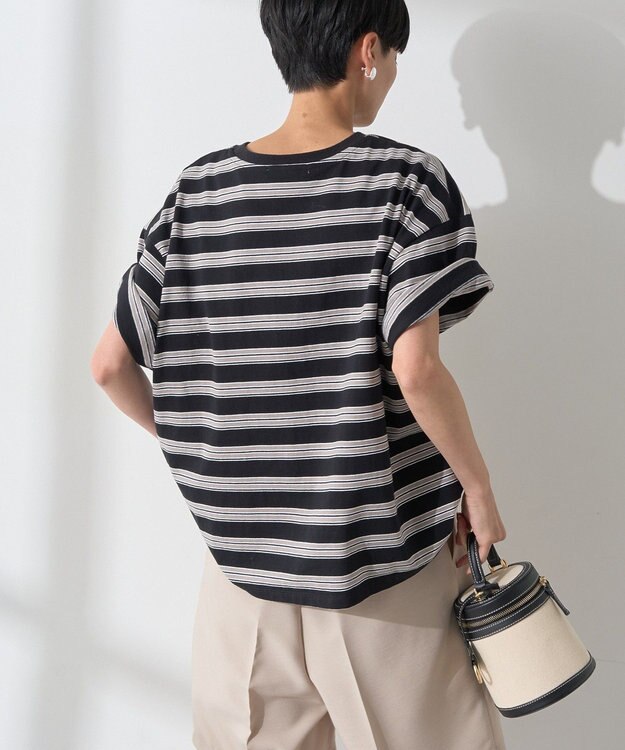 AMERICAN HOLIC レトロボーダープルオーバー Black