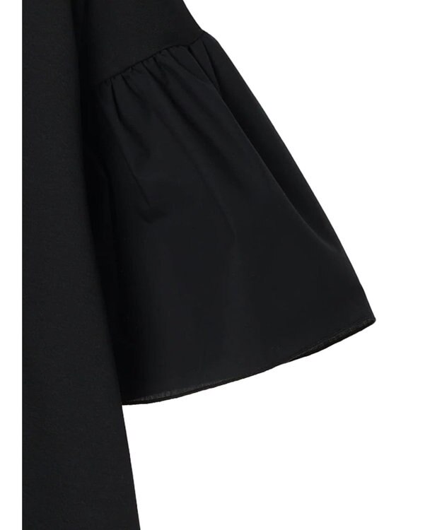 AMERICAN HOLIC 袖フレア５分袖カットプルオーバー Black