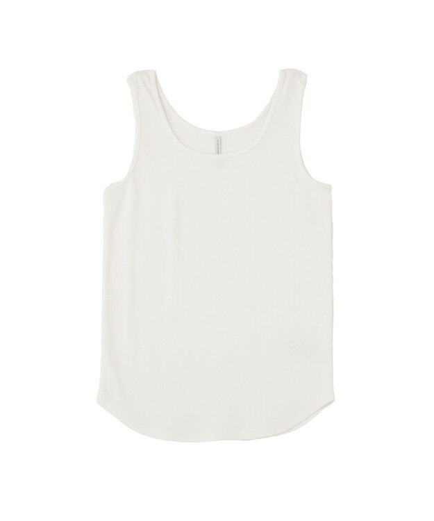 AMERICAN HOLIC Uネックタンクトップ Off White