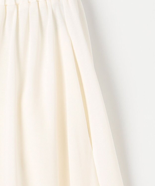 NAVE 【Nave 　洗える・接触冷感】ジャージースリットスカート アイボリー系