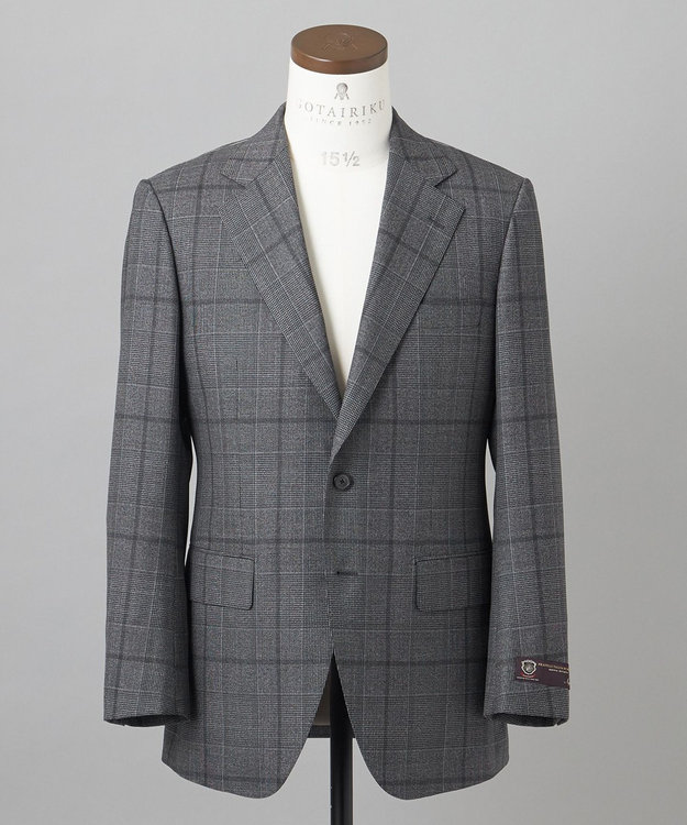 GOTAIRIKU 【TALLIA DI DELFINO】17MICRON スリーピーススーツ グレー系4