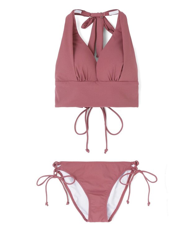 San-ai Resort（三愛水着楽園） ナチュラルだけどしっかり盛れる【ナチュラルアップブラ】　ノンワイヤービキニ　7M・9M　【San-ai Resort（サンアイリゾート）】 ピンク