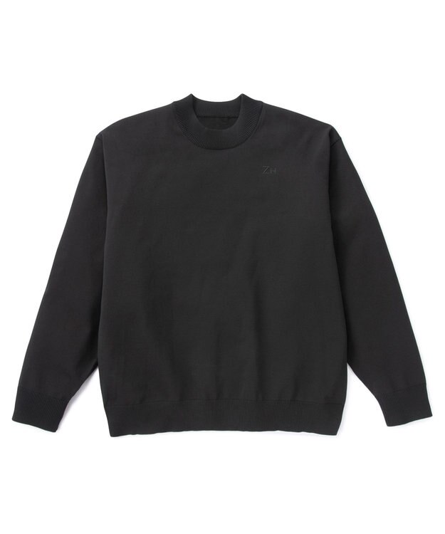 ZERO HALLIBURTON ゼロハリバートン ZERO HALLIBURTON クルーネックセーター 82271 ブラック