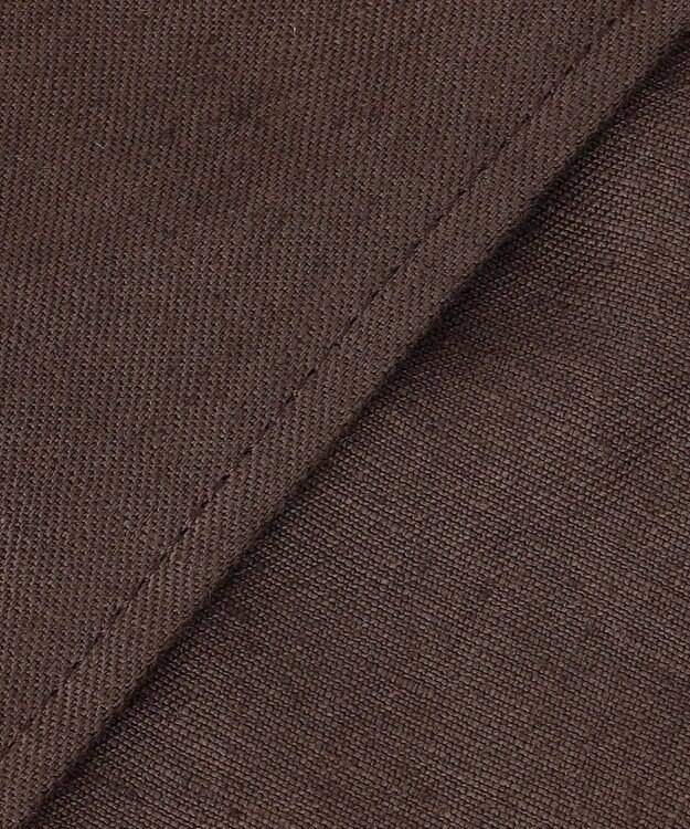 BEIGE， 【VERY 5月号掲載】CRINUM / オーバーサイズリネンジャケット Dark Brown