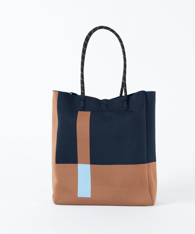 TRICOTE LINE KNIT BAG NEW / ラインニットバッグNEW 31BLUE