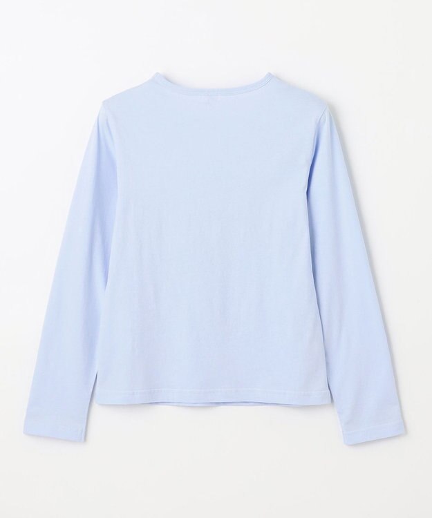 組曲 KIDS 【150-160㎝】アラカルトドッグ Tシャツ サックスブルー