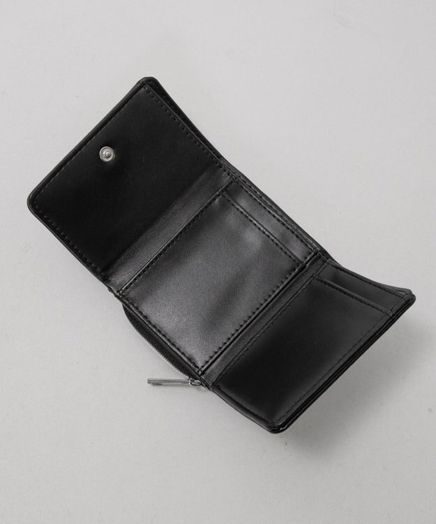 WEGO プレートクロコウォレット ブラック