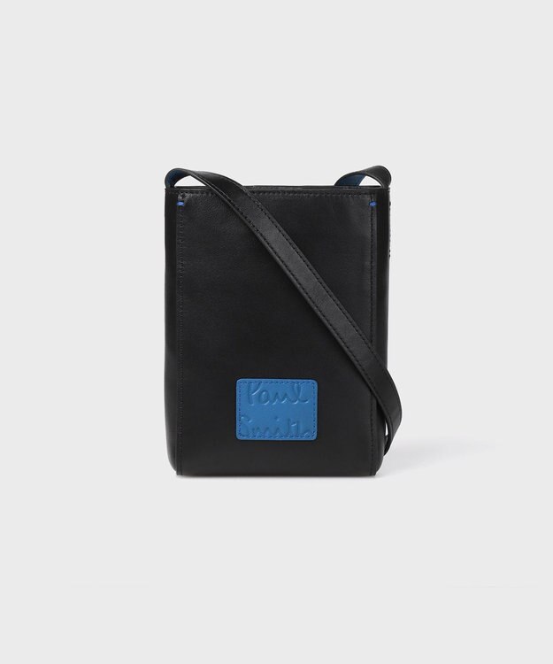 Paul Smith カラーブロックSS26 ミニショルダーバッグ ブラック