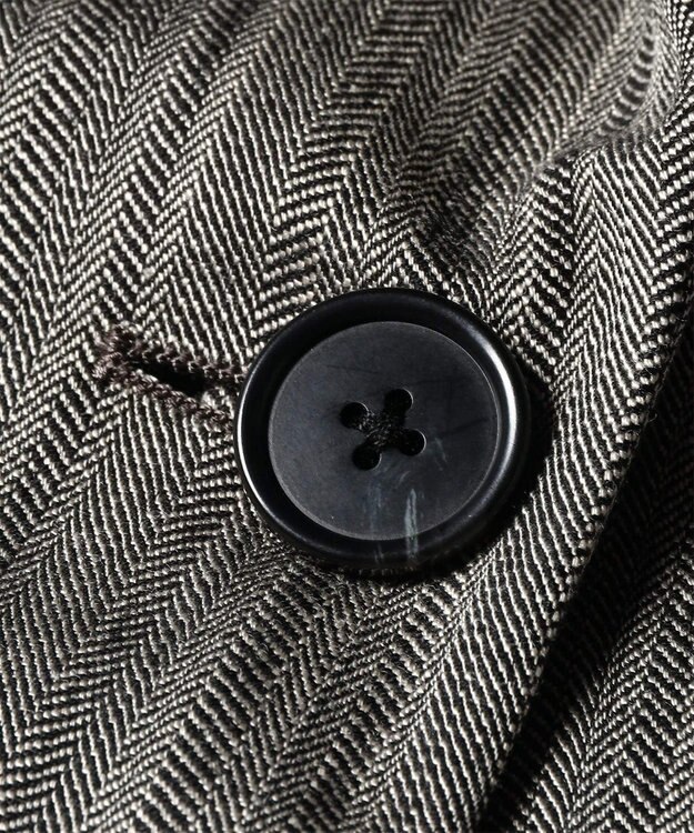 Paul Smith ドレープヘリンボーン テーラードジャケット グレー