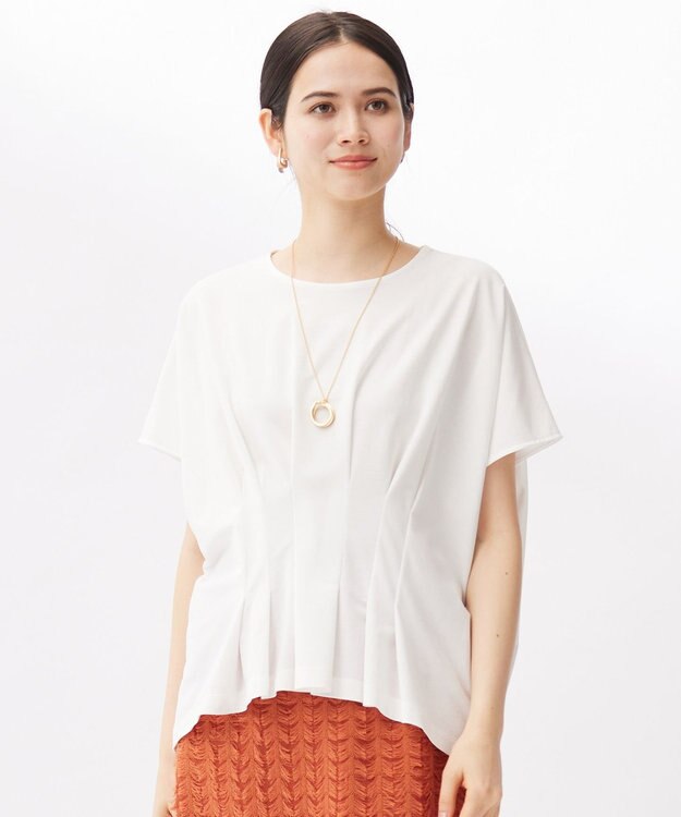 自由区 L 【セットアップ対応】ハイカウントモクロディ トップス オフホワイト