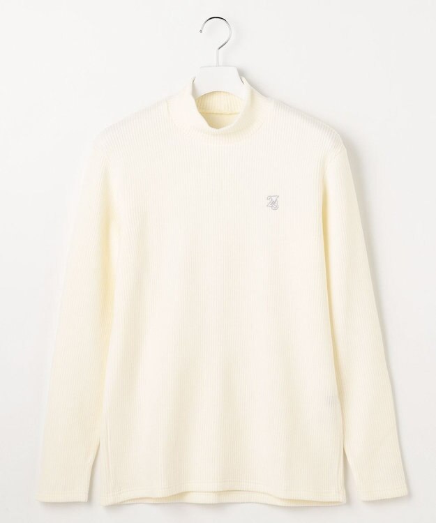 23区GOLF 【MEN】グランサーモリブハイネックニット アイボリー系