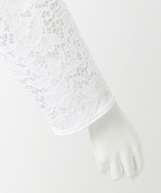 23区 【エステータ】マニフィークレース ブラウス ホワイト系