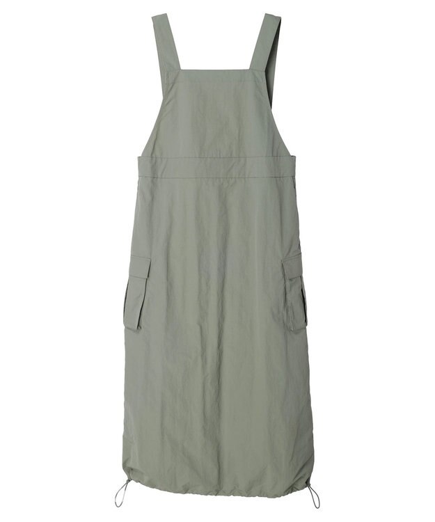 Green Parks ａ．ポケット付きジャンスカ Khaki