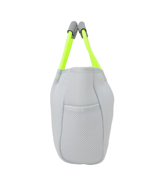 Green Parks ロープハンドルメッシュトートバッグミニ Gray
