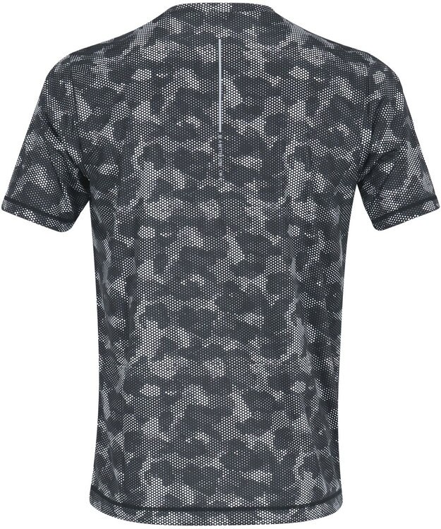 CW-X 【MEN】 CW-X トップス 【薄軽ランニングシャツ】 半袖 3分袖 Ｕネック 吸汗速乾性(本体) メンズ DLO155 /ワコール ブラックスペシャル