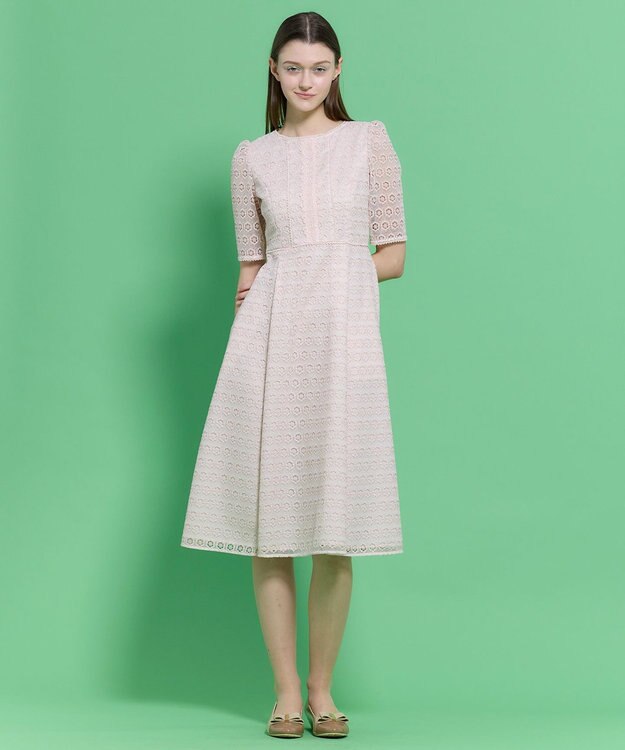 TOCCA CRYSTAL LABYRINTH ドレス ピンク系