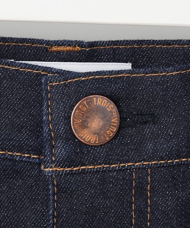 23区 L 【Oggi4月号掲載/洗える】23区DENIM ストレッチ デニムスカート ネイビー系