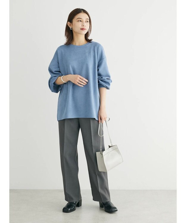 Green Parks ・ＳＵＧＡＲ　ＳＰＯＯＮスウェードポンチプルオーバー Blue