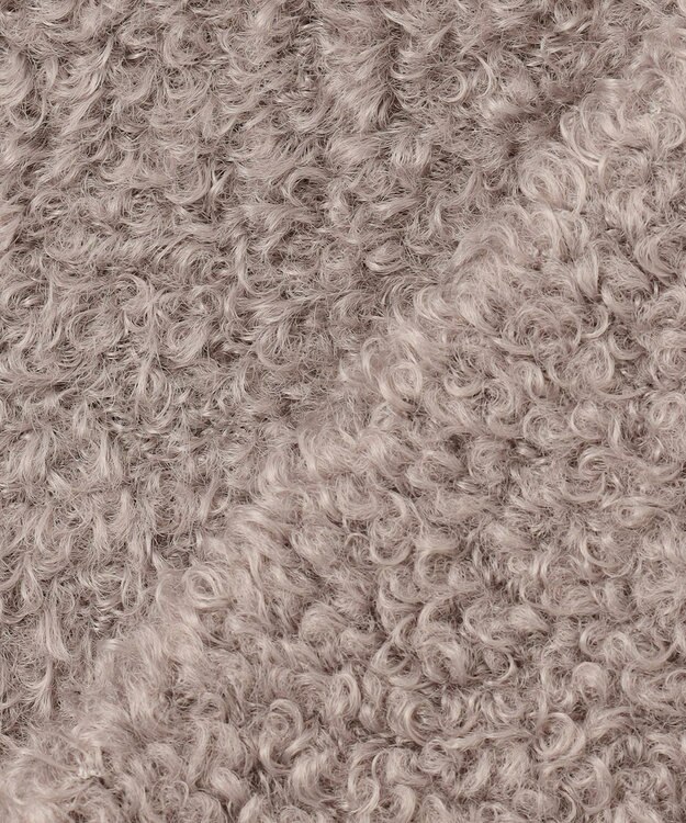 UNFILO プードルニット ボトルネック モカ