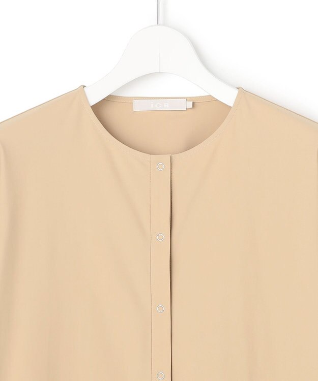 ICB 【先行予約】マットスキューバ カーディガン ベージュ