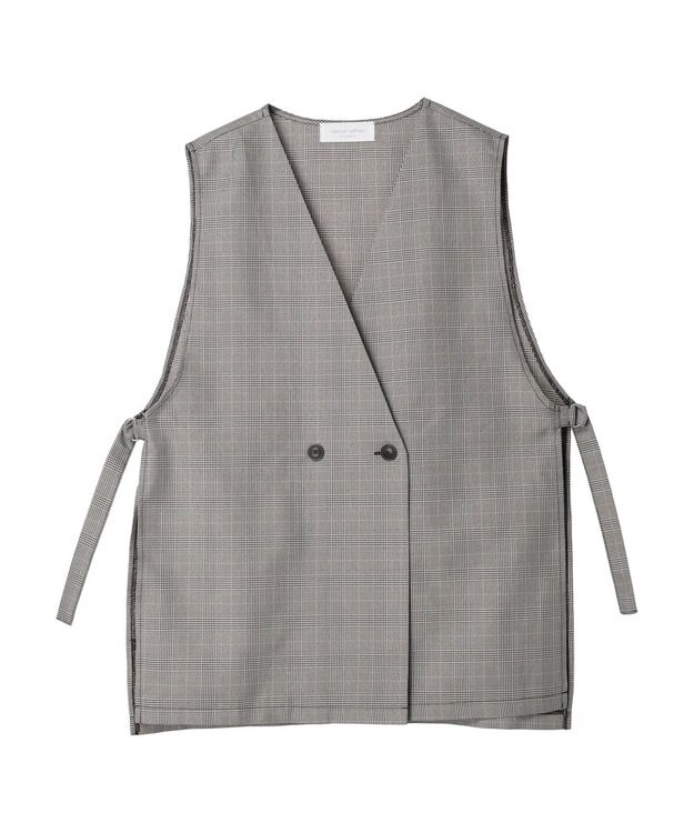 Green Parks アソート柄薄手ベスト Glen Check