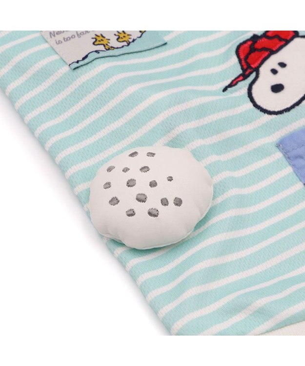 PET PARADISE スヌーピー ゴルファー Ｔシャツ 接触冷感 小型犬 ライトブルー