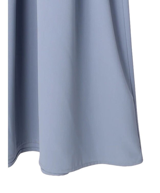 Green Parks ａ．衿付き切り替えワンピース Blue