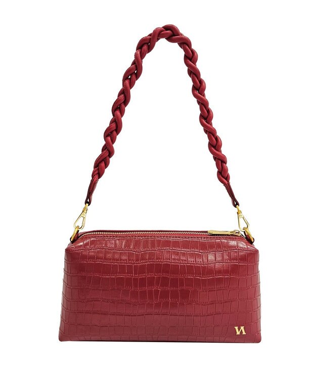 style code 【VerdeVari/ヴェルデヴァリ】トゥーフェイスバッグ レッド