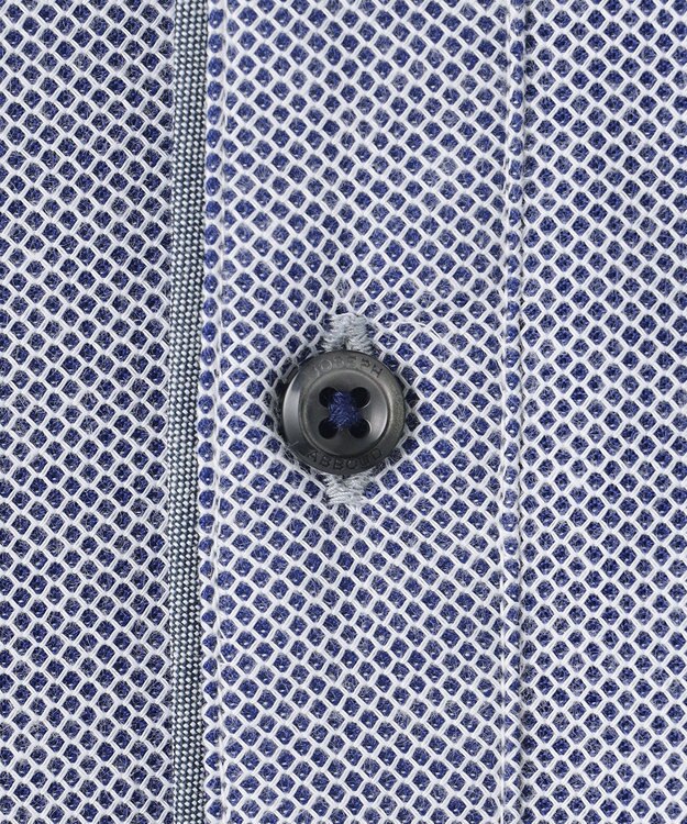 JOSEPH ABBOUD 【オーガニックコットン】ダディポロシャツ ブルー系