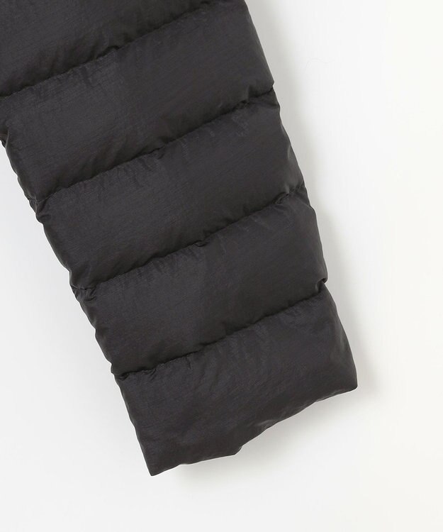 JOSEPH ABBOUD 【キングサイズ・軽量/サスティナブル素材/ECO撥水/インナーダウンにも】ナイロンスラブタフタダウンブルゾン ブラック系