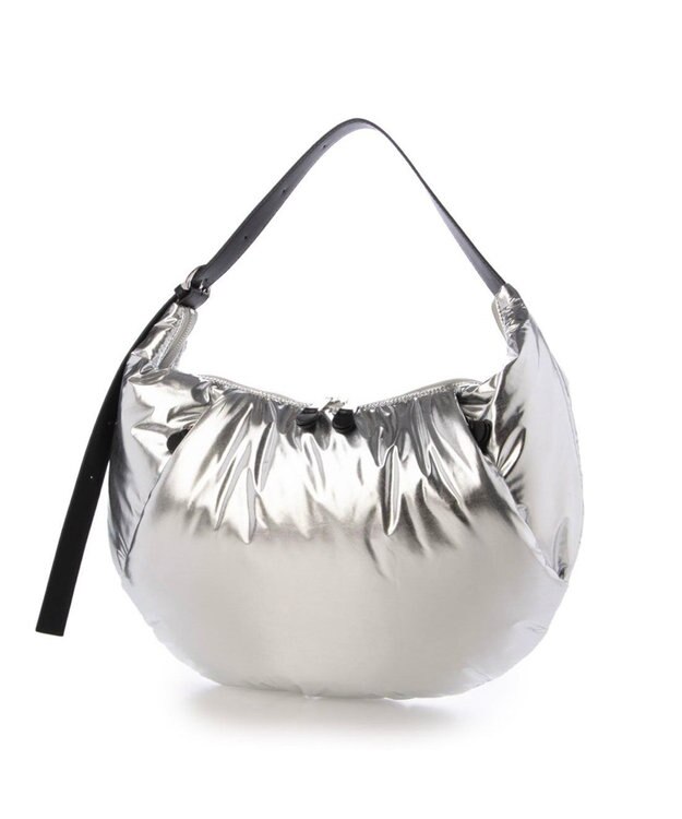 UNBILLION カシュカシュ cachecache / パテッドハンモックバッグ ダークシルバー