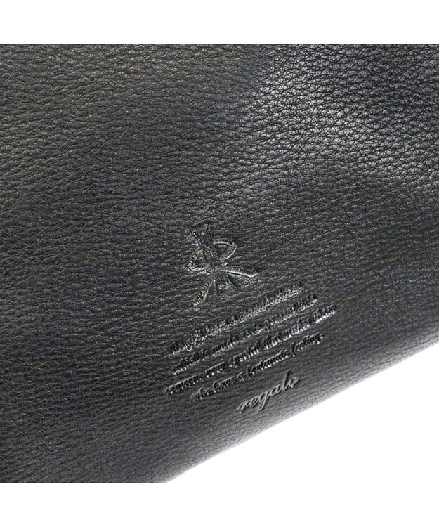 Regalo Felice 【A4サイズが入る / たっぷり収納】ショルダー大 / REGALO BK(ブラック）