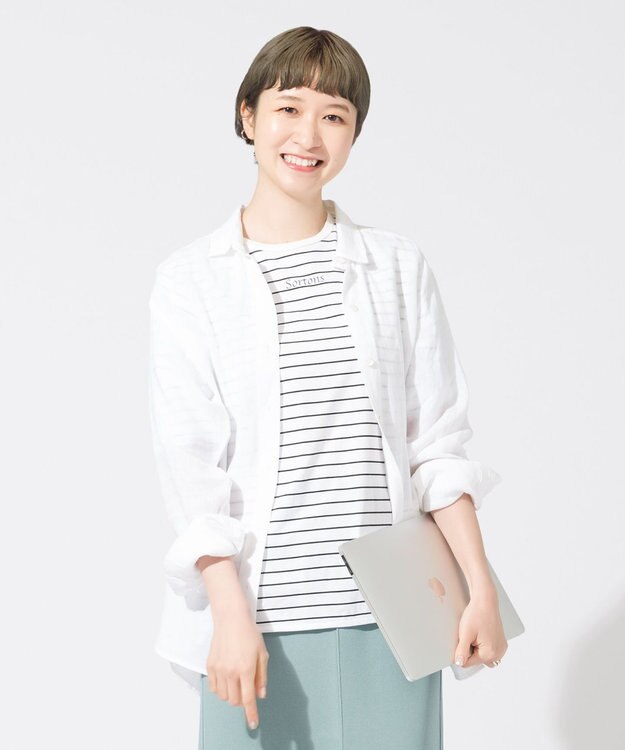 ONWARD Reuse Park 【23区】ブラウス春夏 ホワイト