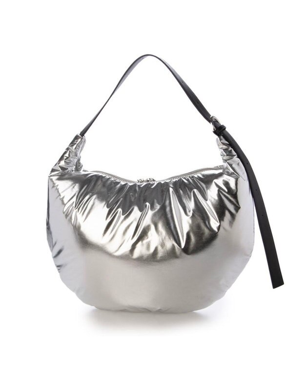 UNBILLION カシュカシュ cachecache / パテッドハンモックバッグ ダークシルバー