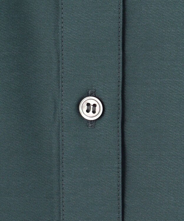 23区 S 【Oggi5月号掲載/接触冷感/速乾性】シアータンブラー シャツ ダークグリーン系