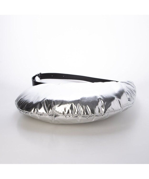 UNBILLION カシュカシュ cachecache / パテッドハンモックバッグ ダークシルバー