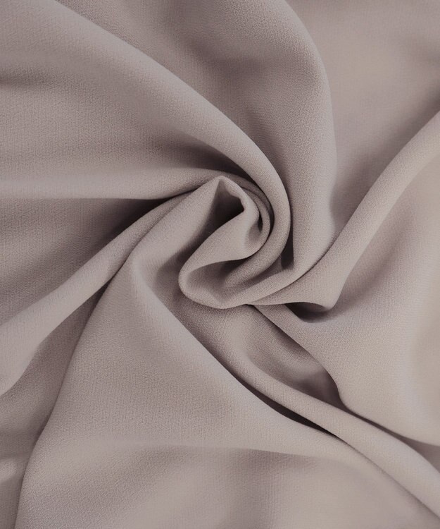 Tiaclasse 【洗える】リボンタイプリーツワンピース グレージュ