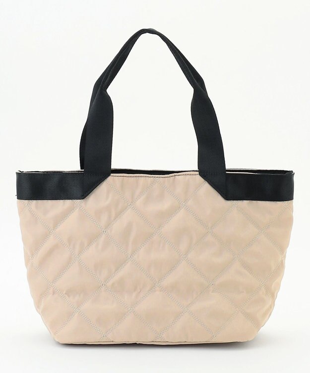 ANY キルティングトートバッグ ベージュ