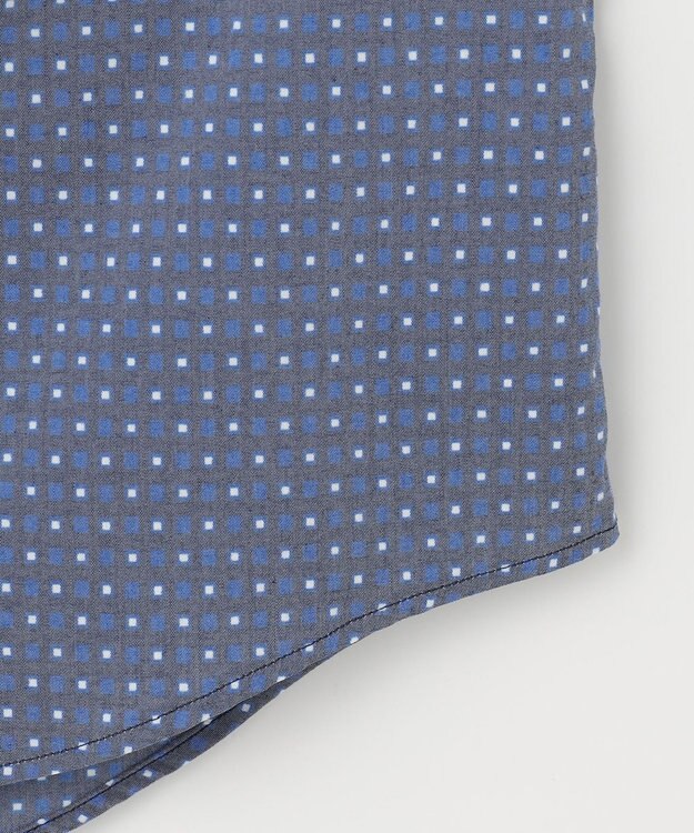 JOSEPH ABBOUD 【ストレッチ・洗える】ストレッチ プリント シャツ ネイビー系5