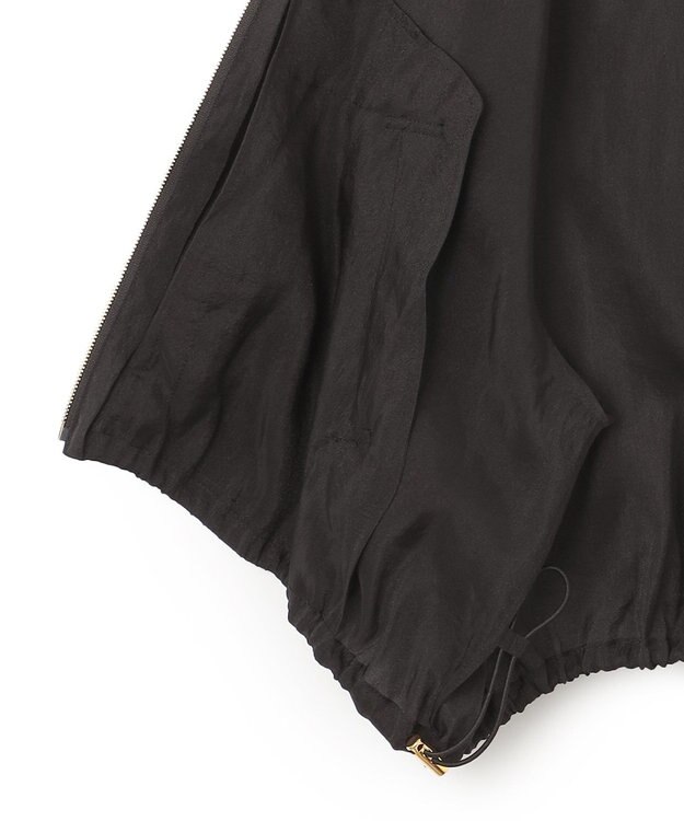 BEIGE， NINA / タフタブルゾン Black