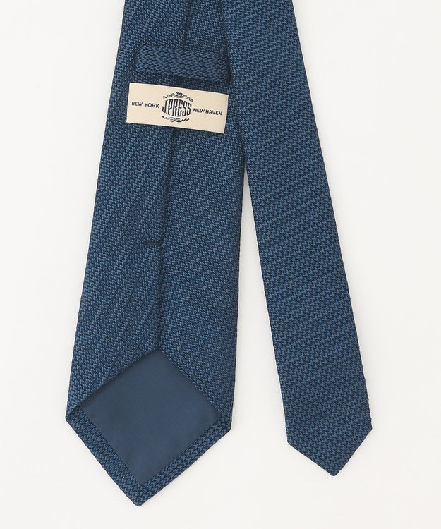 J.PRESS MEN 【JAPANESE SILK FRESCO TIE COLLECTION】無地ネクタイ ブルー系