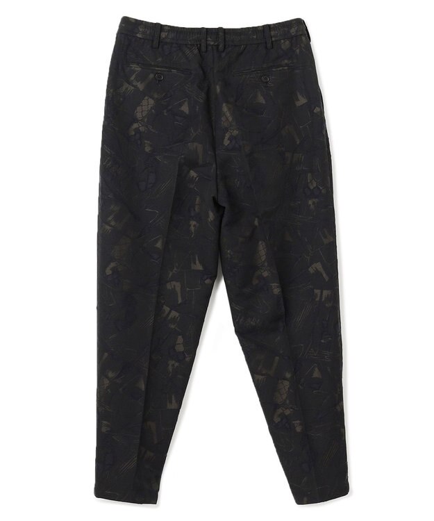 JOSEPH HOMME 【新柄】モロッカンジャガード ドロスト付ワイドテーパードパンツ/ ORIGIN CONVERTIBLE ブラック系5