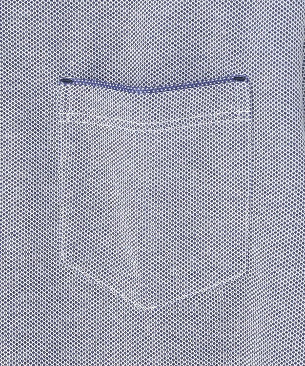 JOSEPH ABBOUD 【オーガニックコットン】ダディポロシャツ ブルー系