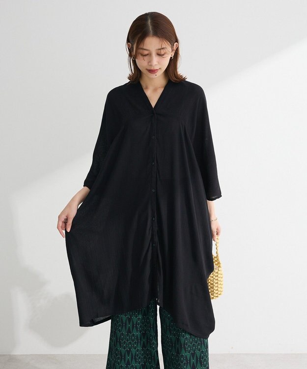 Green Parks Ｉ　レーヨンクレープチュニック Yellow