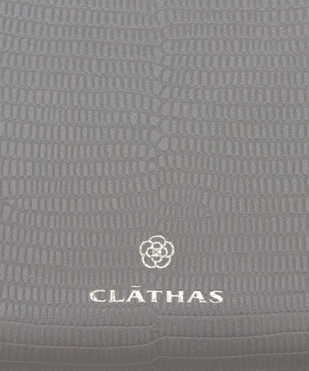 CLATHAS ペーシュ Lファス長財布 ダークグレー