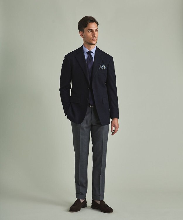 GOTAIRIKU ZERO TRIA ウォッシャブル パンツ ライトグレー系8